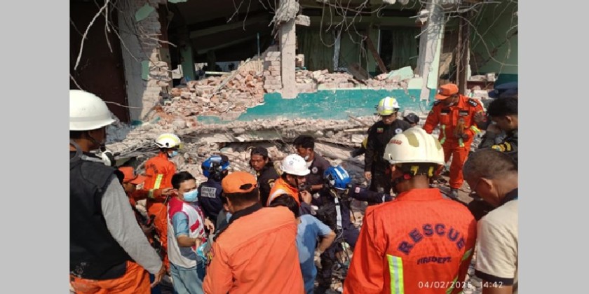 Successful Operation in Sagaing: One person found alive after five days ...