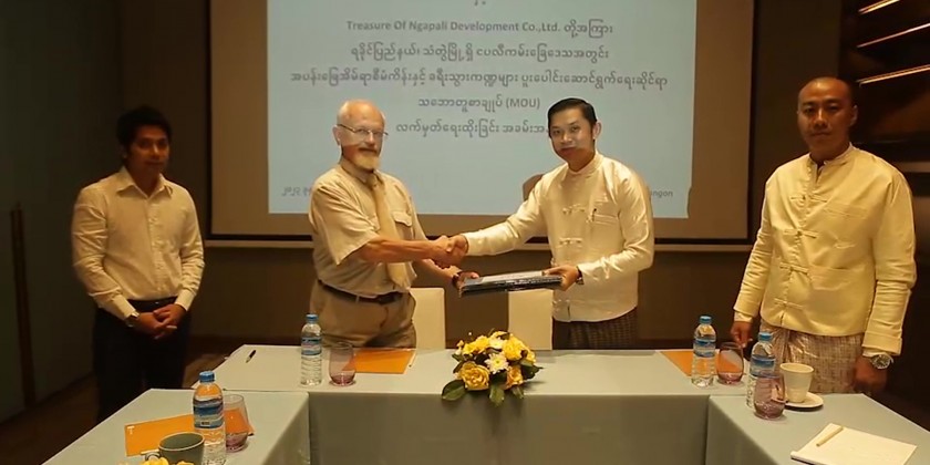 MoU signing ceremony: RMAFC inked MOU with local companies | Myanmar ...