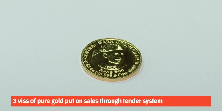 Sales of Gold: 3 viss of pure gold put on sales through tender system ...