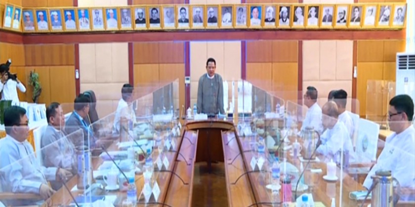 Donation of books: Dr. Aung Gyi donated books to MOI | Myanmar ...