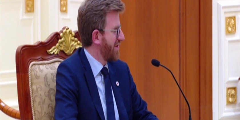 Provide Humanitarian Assistance: SAC Vice Chairman received ICRC ...
