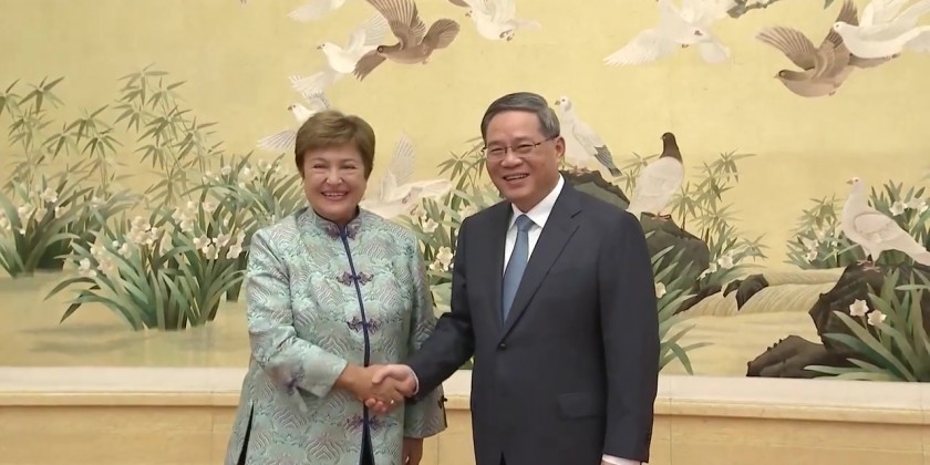 Chinese Premier Li Qiang meets the International Monetary Fund (IMF ...