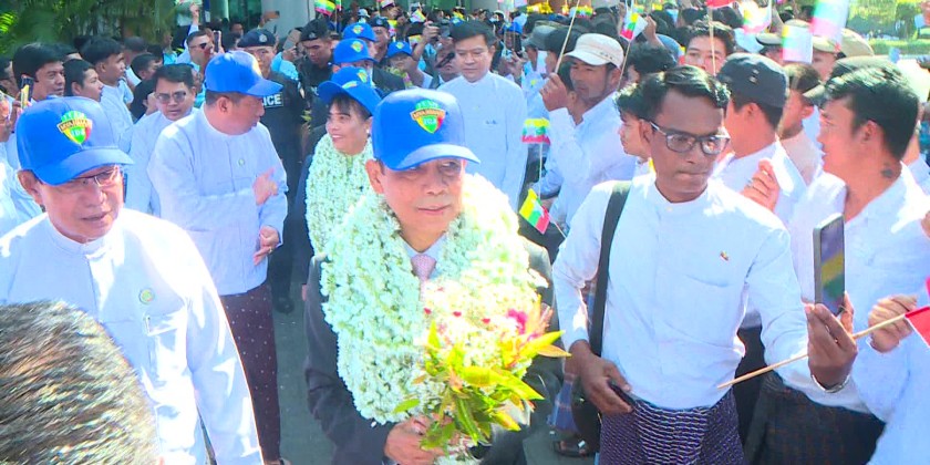 Back Home: Myanmar ICJ delegation welcomed back in Yangon | Myanmar ...