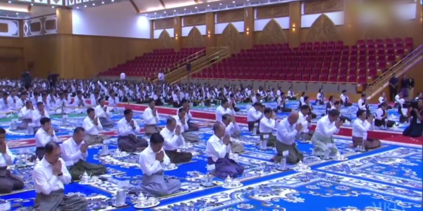 Dhamma Preaching Ceremony : Vice Presidents attended the ceremony ...
