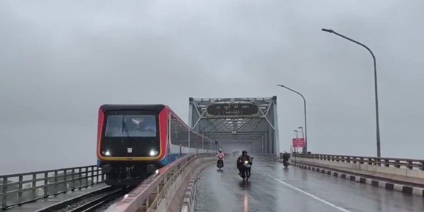 DEMU Train Service Launched: Yangon–Mawlamyine–Yangon route train ...