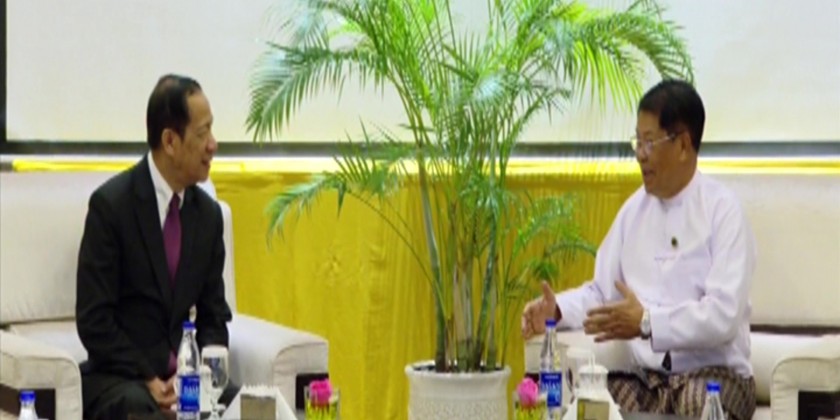 Enhancing Cooperation: MOFA Union Minister receives ASEAN Special Envoy ...