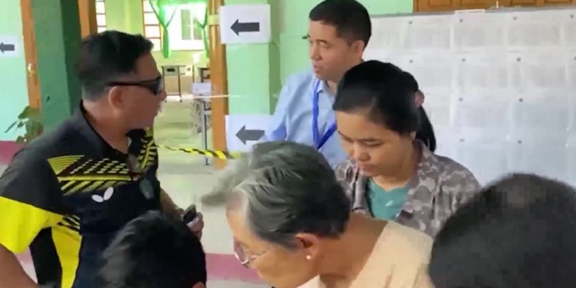 Election Observation : Diplomats observe voting process in Yangon ...