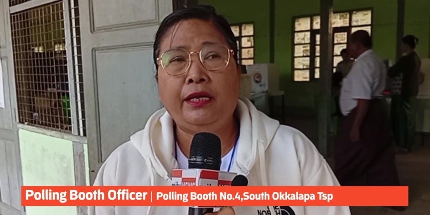 Voting in Progress : Systematic and convenient voting process | Myanmar ...