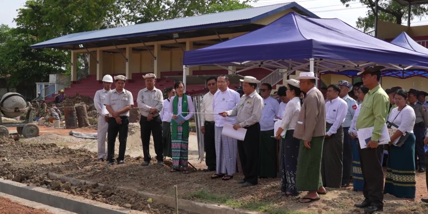 Development Projects : Upgrading of Sports Ground and health care ...