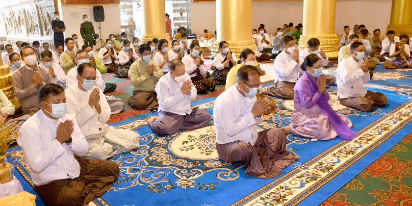 Pathana recitation: Rakhine State Government organizes the ceremony ...