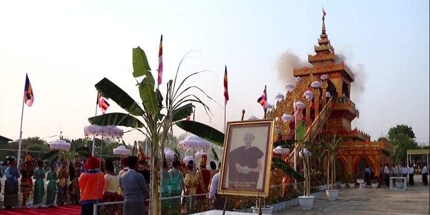 Religious Event : Final Rites for the Late Pali University Sayadaw ...