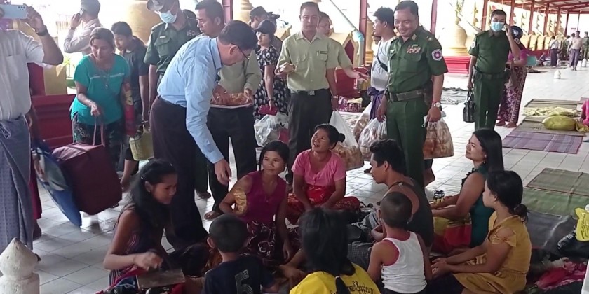 Efforts for emergency response: Rakhine State CM administered moving ...