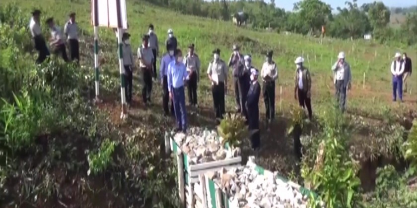 Inspection Trip: Union Minister inspects plantations | Myanmar ...