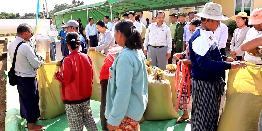Work Undertakings : Efforts for food sufficiency and development ...