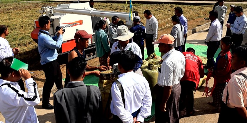 Work Undertakings : Efforts for food sufficiency and development ...