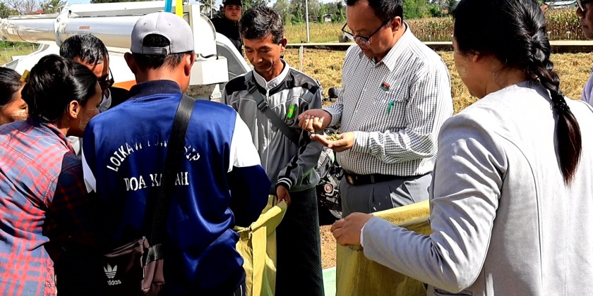 Work Undertakings : Efforts for food sufficiency and development ...
