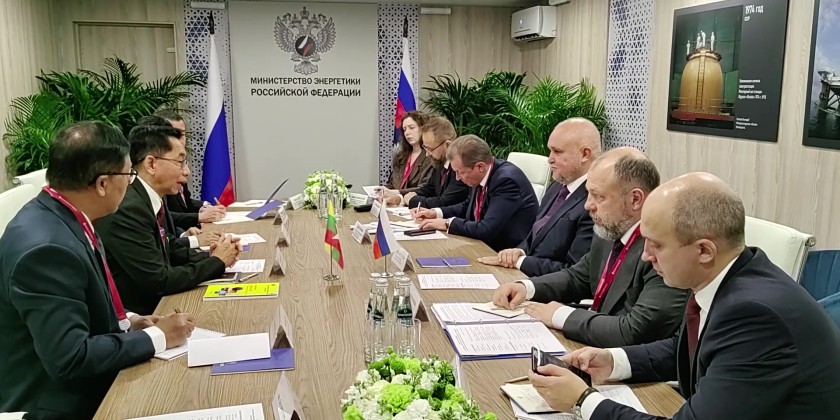 Energy Cooperation : Myanmar delegation in Moscow | Myanmar ...