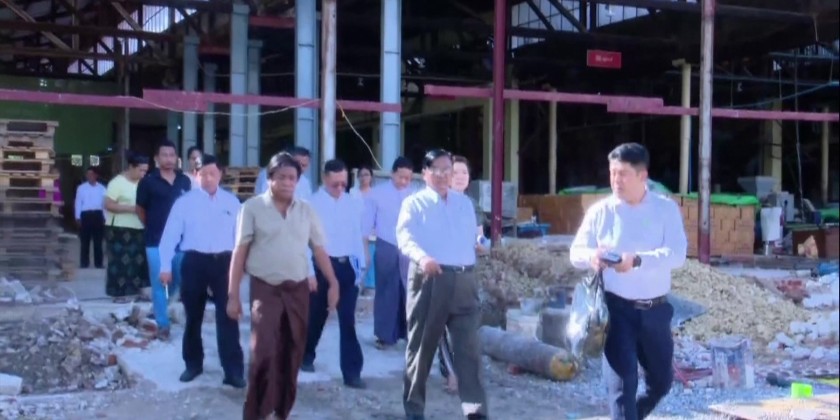 Industrial Development : Visiting the training school and factory ...