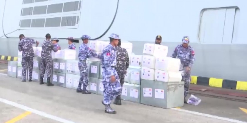 Relief Items: India donates provisions for flood affected community ...