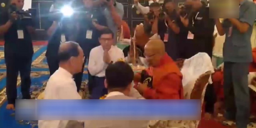 Merits sharing ceremony: Sharing merits to the great martyrs leaders ...