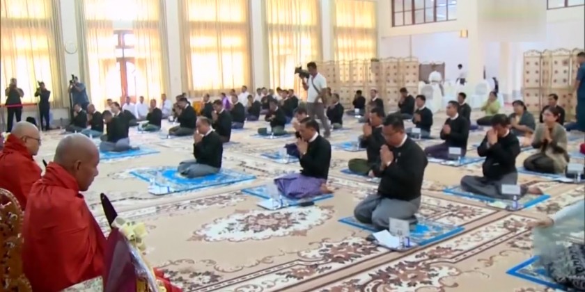 Merits sharing ceremony: Sharing merits to the great martyrs leaders ...