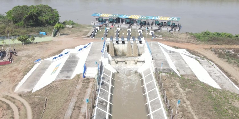 New Irrigation Facility: Kankalay solar-powered water pumping project ...