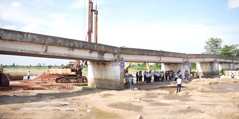 Upgrading Works of Rail Lines: MOT and MODDC UM inspected upgrading ...