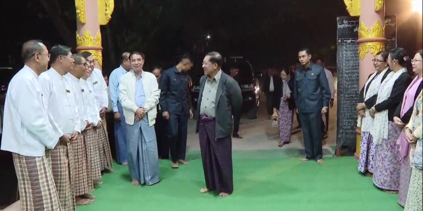Tour in Pyay : Acting President visits Pyay in Bago Region | Myanmar ...