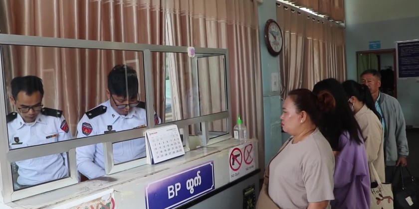 Inspection Tour: Work undertakings at border crossing check points ...