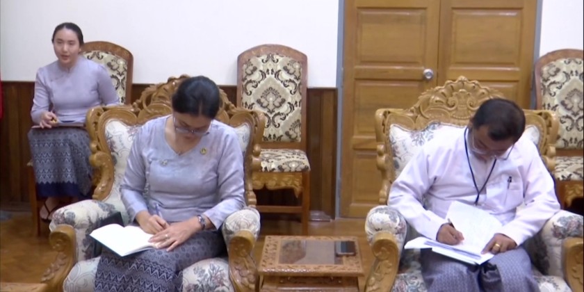 Meeting with SG of BIMSTEC: MOFA UM receiving SG of BIMSTEC | Myanmar ...