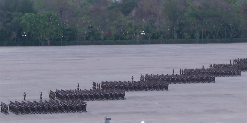 Preparation Measures: Rehearsals for 79th Anniversary Armed Forces Day ...