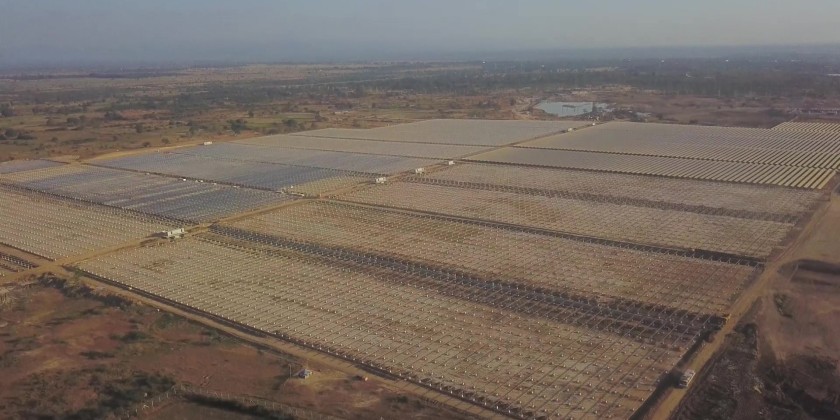 Electricity Generation : Ongoing and operational solar power plants ...