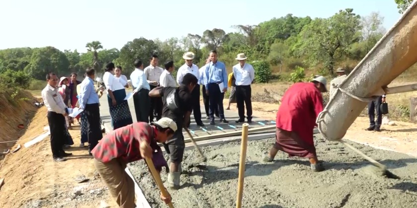 Rural Development : Development works in Hlegu Township | Myanmar ...