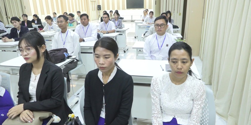 Opening Ceremony of Training: MOFR UM deliverd an address at the ...