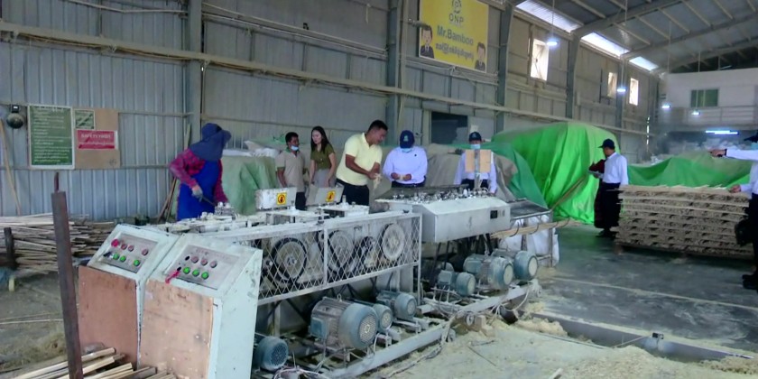MSME Development: Union Minister inspects local businesses in Nay Pyi ...