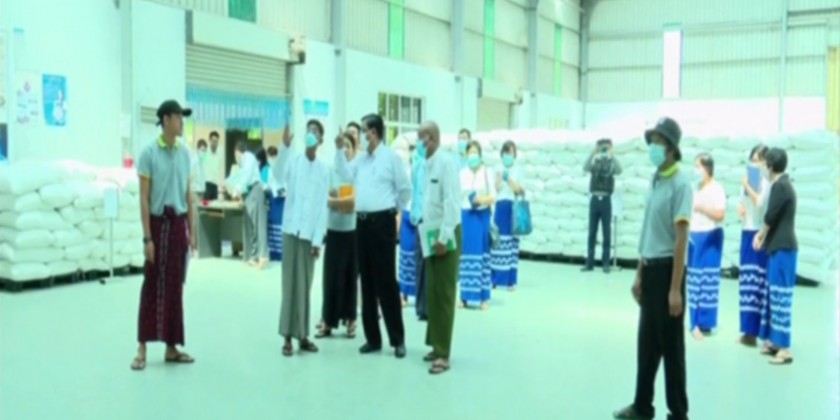 sagde Ambassade procedure Factory Inspection: Private-owned factories in Nay Pyi Taw inspected |  Myanmar International TV