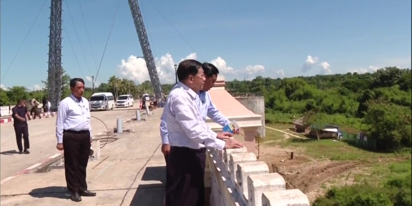 Inspection of Development Works: SSPC Chairman inspected development ...