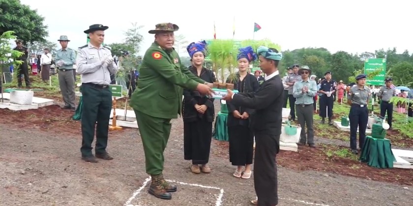 Monsoon Tree Planting : Collective tree planting held in Hopong ...