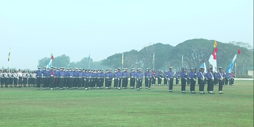 Passing-Out Parade: C-in-C (Navy) delivered the graduation speech ...