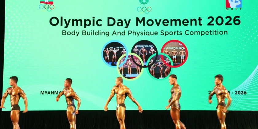 Olympic Day Event: Bodybuilding and Physique Sports Competition ...