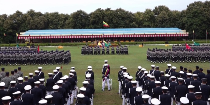Graduation Ceremony: Deputy Police Officer Training Course | Myanmar ...