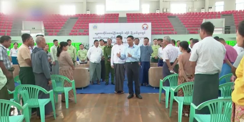 Relief Items: Assistanceprovided to displaced persons in Mandalay ...