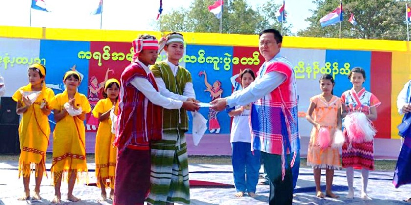Kayin New Year Festival: Celebration held in Kangyidaunt Township ...