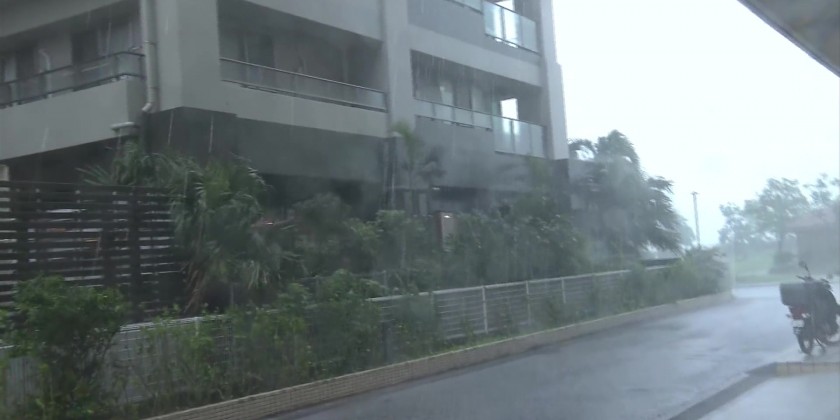 Torrential rain caused severe flooding in Okinawa | Myanmar ...