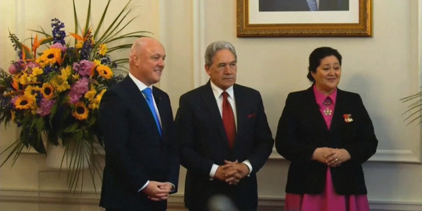 Luxon sworn in as New Zealand PM | Myanmar International TV