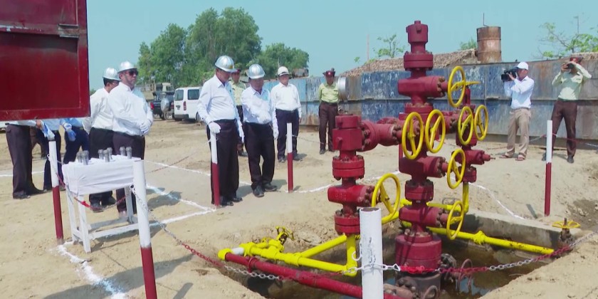 Natural Gas Production: Operation progress of Aphyauk Natural Gas Field ...