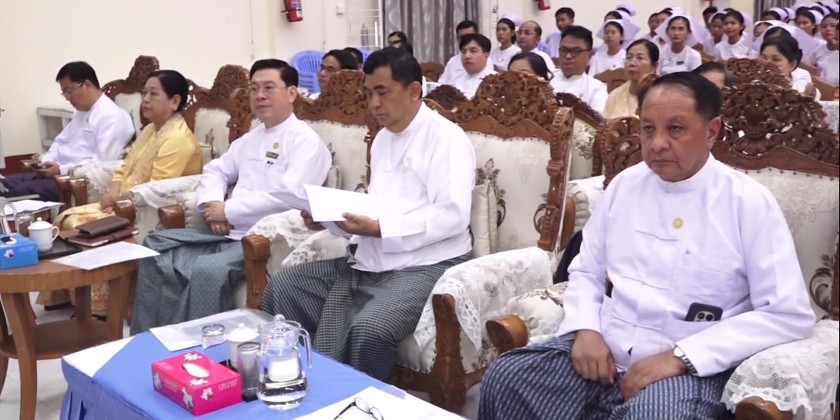 Presenting Appointment Letters: Newly graduated nurses appointed as ...