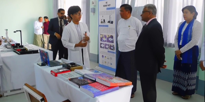 Ceremony of Project Completion: MOST UM delivers the opening address ...