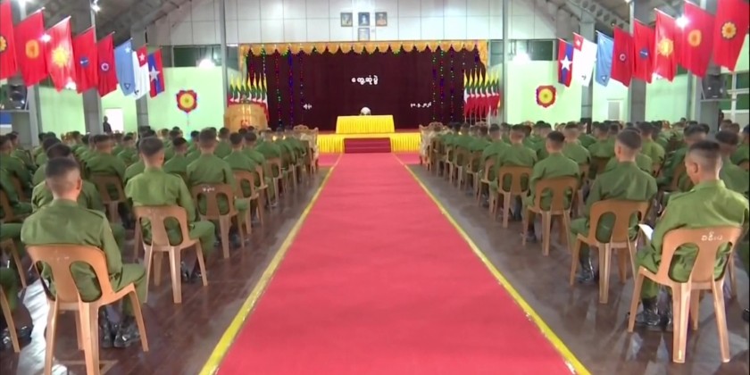 Tour in Hopong: Deputy C-in-C tours in Hopong | Myanmar International TV