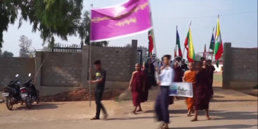 Peaceful Rally: Condemning terrorist activities in Pa-O villages ...